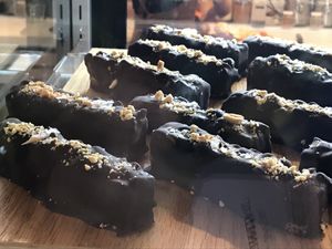 Snickers bar at The Kind Cafe  in Whitehorse