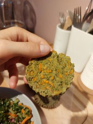 Vegetable muffin at An39 in Osaka