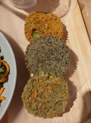Vegetable muffins at An39 in Osaka