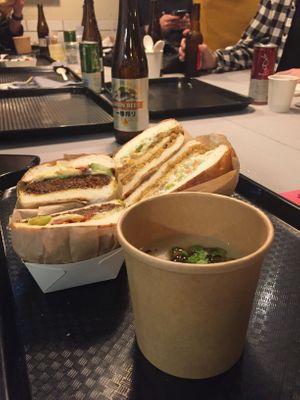 Perfect for office break at Superiority Burger in Tokyo
