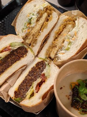 Delicious ! at Superiority Burger in Tokyo