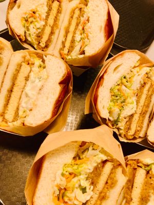 Tofu vegan Berger!  at Superiority Burger in Tokyo