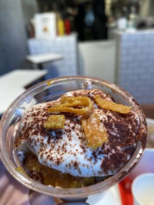 Mandarine tiramisù  #Veganuary at Superiority Burger in Tokyo