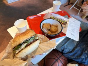   at Superiority Burger in Tokyo