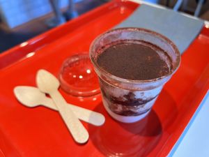 Tiramisu  at Superiority Burger in Tokyo