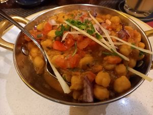 Punjabi Chole at Indigo - Buda in Budapest