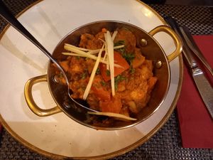 Aloo Gobi at Indigo - Buda in Budapest