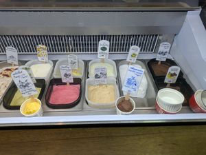 Vegan selection on the day I arrived at Satimi in Koh Phangan