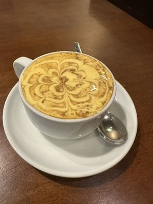 Egg coffee (vegetarian)  at Tung's Kitchen in Hanoi