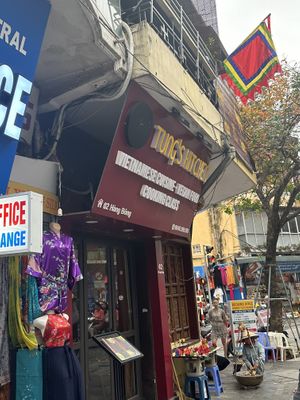 Front facade  at Tung's Kitchen in Hanoi