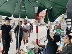 Get ingredients at Tung's Kitchen in Hanoi