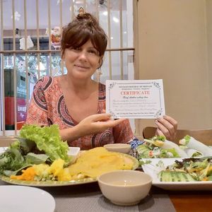 Cooking Class for vegan food at Tung's Kitchen in Hanoi