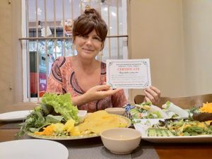 Cooking Class for vegan food at Tung's Kitchen in Hanoi