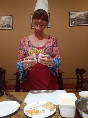 Cooking Class for vegan food at Tung's Kitchen in Hanoi