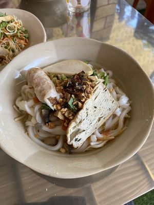 Noodle dish at Huong Tu Bi in Hoi An