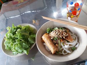 Mi Quang at Huong Tu Bi in Hoi An