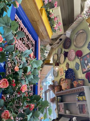 Love the eclectic vibe  at Comptoir Libanais in Ashford