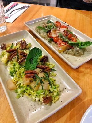 Starters at Salt Meats Cheese Gasworks in Newstead