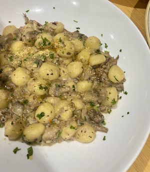 Fable gnocchi   at Salt Meats Cheese Gasworks in Newstead