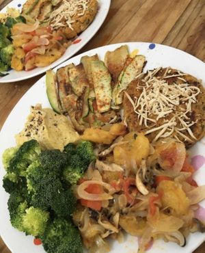 . at Veganas Baianas in Salvador