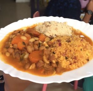 . at Veganas Baianas in Salvador