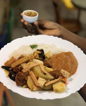 . at Veganas Baianas in Salvador