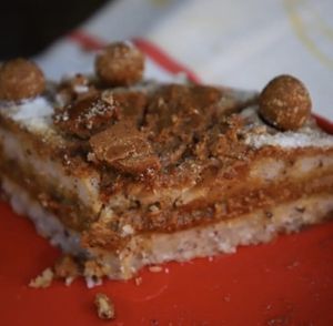 Torta at Na Lua Veg in Salvador