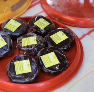 Pão de melado at Na Lua Veg in Salvador