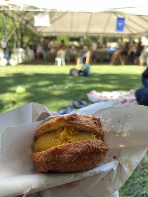 Acaraje  at Rosas do Dendê in Salvador