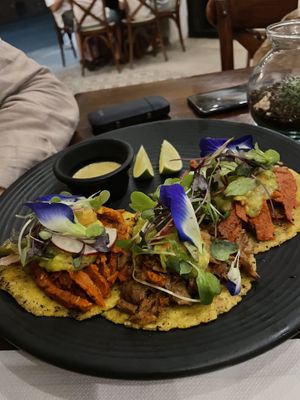 Tacos  at Le' Kaat in Valladolid