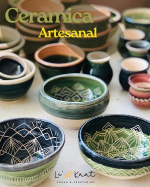 Cerámica hecha con amor at Le' Kaat in Valladolid