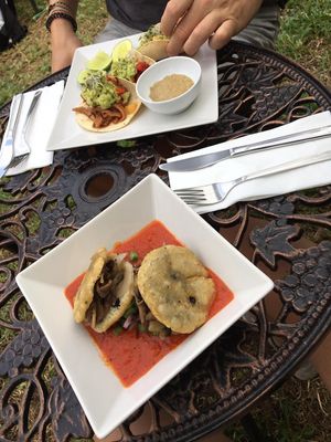 Plato mexicana at Le' Kaat in Valladolid