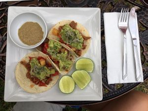 Taco’s  at Le' Kaat in Valladolid