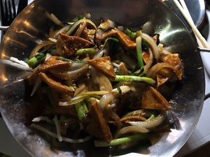 Mongolian Tofu at Roly China Fusion in Palm Springs