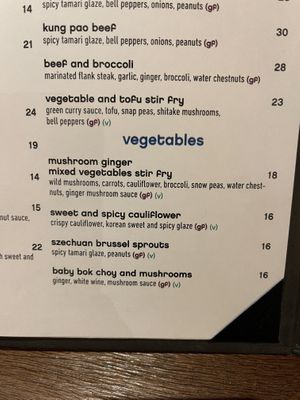 Menu #Veganuary at Roly China Fusion in Palm Springs