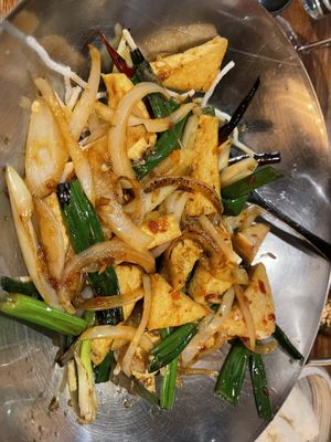 Mongolian stir fry #Veganuary at Roly China Fusion in Palm Springs