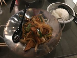 Mongolian tofu  at Roly China Fusion in Palm Springs