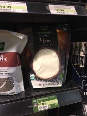 Coconut flour at The Fresh Market in Alexandria