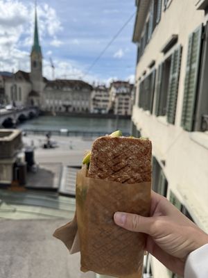 Vegan sandwich  at Joe & The Juice - Limmatquai in Zurich