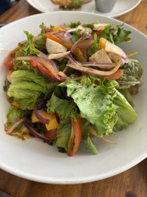 Country salad   at Hacienda BLU Beach Lounge & Grill in Liberia