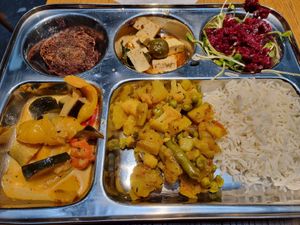 Meal for.less then 7 euro at Dhaba Beas - Slovansky Dum in Prague