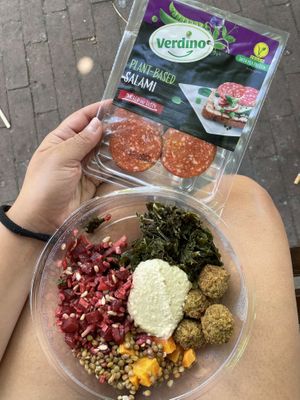 Fresh vegan options available 🌱  at Jumbo in Goes