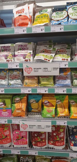 Vegan candy at Jumbo in Goes