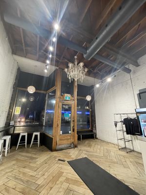 Entrance view from insidee  at Wolf Down in Ottawa