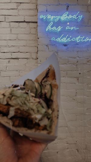 Vegan sandwich at Wolf Down in Ottawa