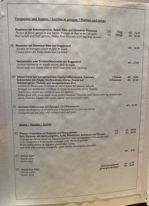   at Vegistube @ Hotel Pollux in Zermatt