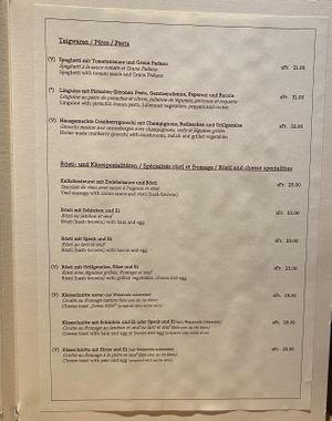   at Vegistube @ Hotel Pollux in Zermatt