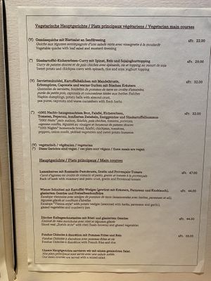   at Vegistube @ Hotel Pollux in Zermatt