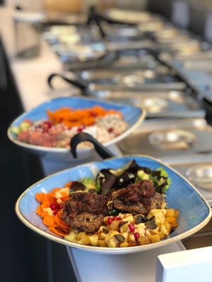 The bowls at Buhjah Bowls are vegan and glutenfree at Buhjah Bowls in Hamburg