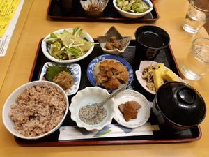 Set menu. I forgot to take a picture of the desserts that were included. at Takano in Kanazawa